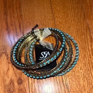(12) Saks 5th Ave Bangles NWT